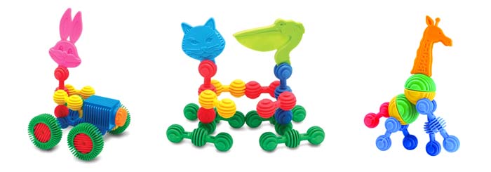 Модели из набора INTERSTAR Animals 2015 года