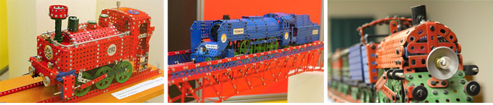 Модели локомотивов из наборов Mercur 1960-2000 годов