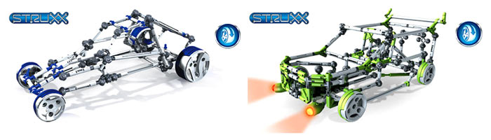 Модели из наборов STRUXX 6000 Basicxx 40x и 6015 Basicxx 20x