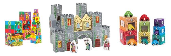 Наборы  Melissa & Doug серии Nesting & Sorting