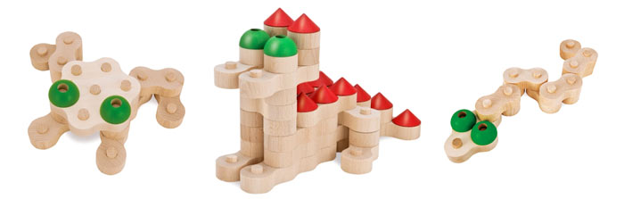 Модели из наборов HEROS Chain Blocks