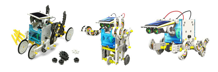 Модели из набора конструктора OWI  RobotiKits