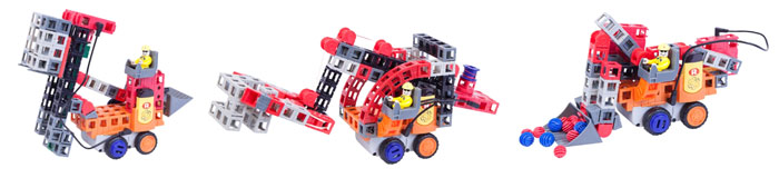 Модели из набора серии ROK Robotics