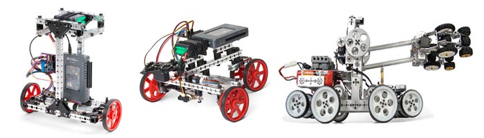 Модели роботов из наборов TETRIX серии Prime