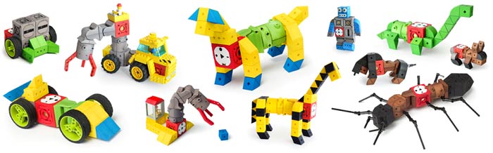 Модели из наборов Tinkerbots
