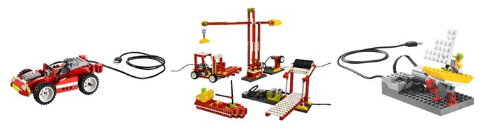 Модели из ресурсного набора LEGO Education WeDo